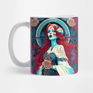 "Psychedelic Haunts: Unique and Colorful Halloween Horrors" Mug